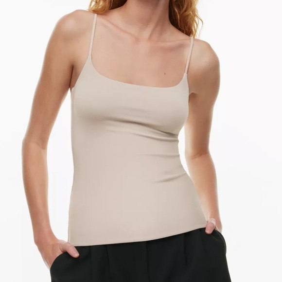 NWT Aritzia color cairo Contour Squareneck Cami Hip Tank - Picture 1 of 7